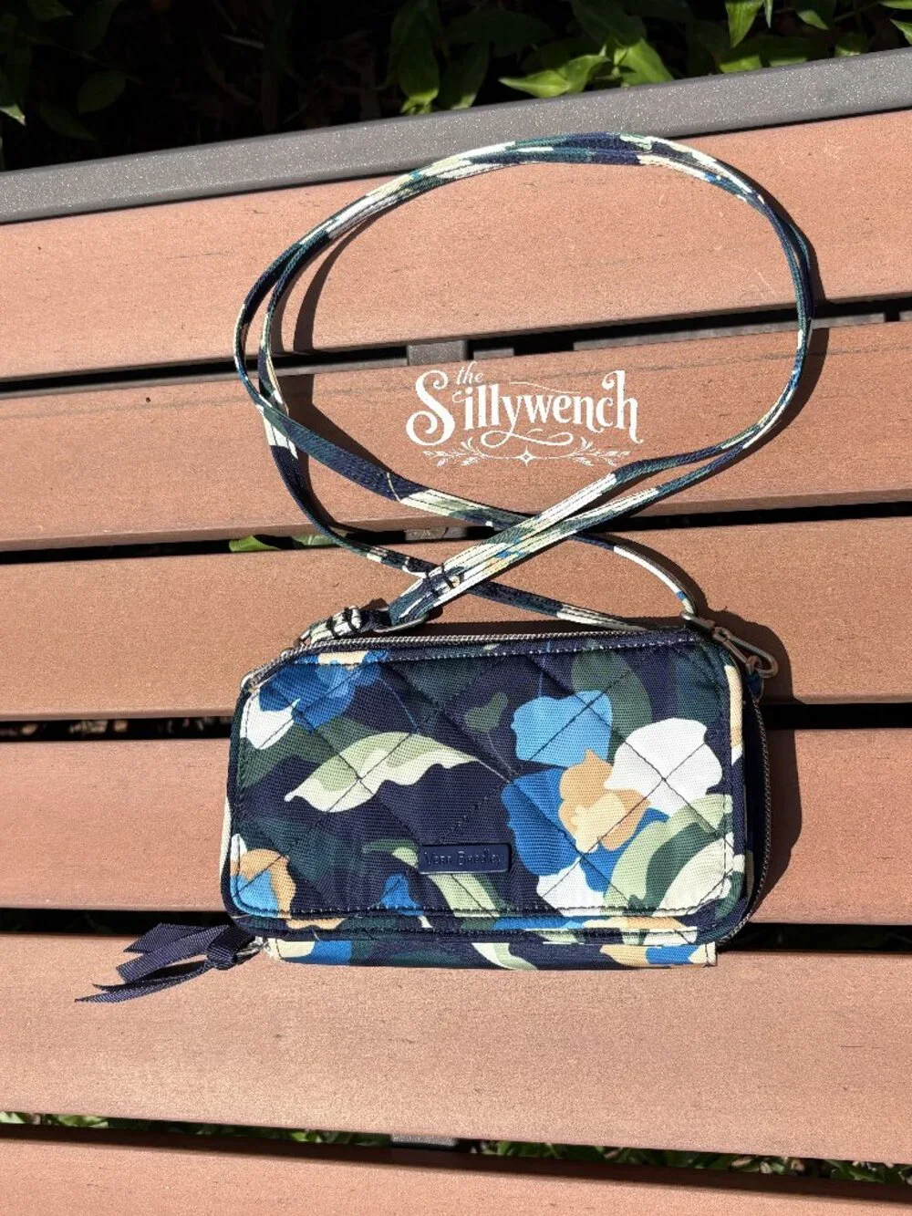Vera Bradley Immersed Blooms RFID All in One Crossbody Bag in Performance Twill